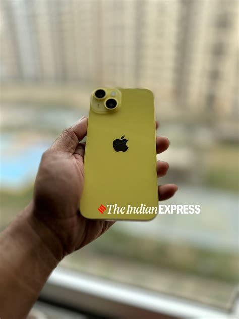 iPhone 14 yellow first look: Feels like a fine sunny day | Technology ...