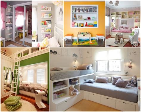 12 Clever Small Kids Room Storage Ideas