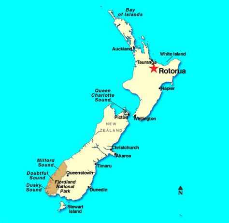 Rotorua Map