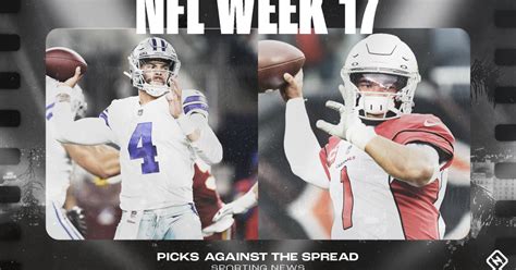 NFL picks, predictions against spread Week 17: Cowboys clip Cardinals ...