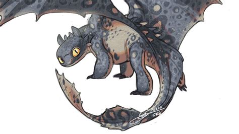 original light fury concept - recolored : r/httyd