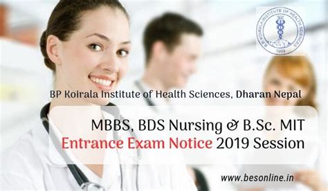 BPKIHS Dharan Medical Admission 2019 for MBBS, BDS, BSc Courses - Bright Educational Services TM