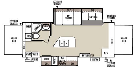 2016 Forest River Rockwood Roo 23IKSS Travel Trailer Specs