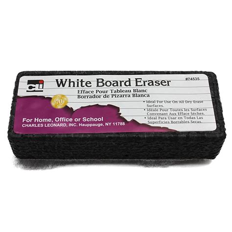 Economy Whiteboard Eraser - CHL74535 | Charles Leonard | Supplies,Whiteboard Accessories