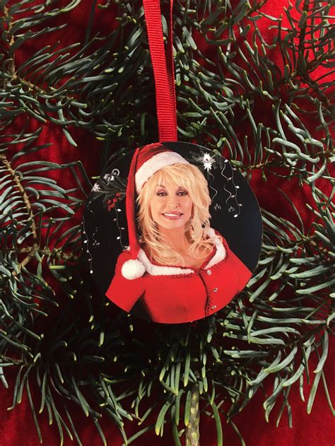 Dolly Parton Christmas Tree Ornament Holiday Party Gift | Etsy