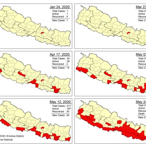 District-wise population density Map of Nepal | Download Scientific Diagram