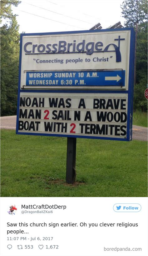 50 Funny Church Signs That Deserve All The Praise | Bored Panda