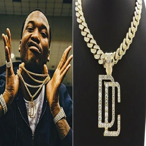 MEEK MILL DC DREAM CHASERS CHAIN #DREAMCHASERS #MEEKMILL | Cuban link ...