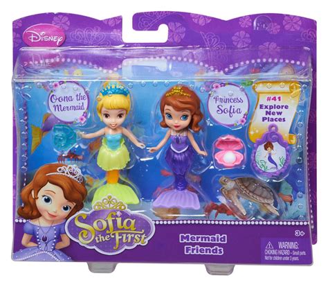 Sofia The First 3" Sofia and Oona The Mermaid Doll Only $5.38! (lowest price)