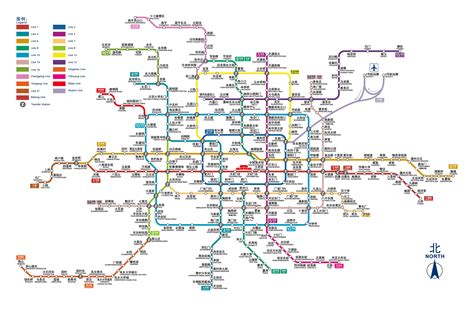 Beijing Subway Map - Updated Map of Beijing Metro Lines 2024