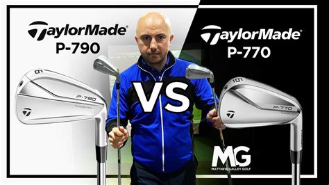 TaylorMade P790 v's TaylorMade P770 Irons - YouTube