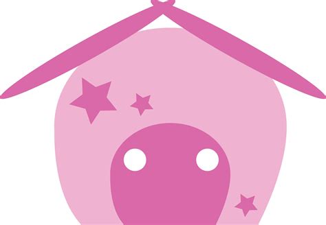 Clipart - Pig house
