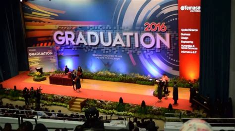 Temasek Polytechnic Students Graduation 2016 - YouTube