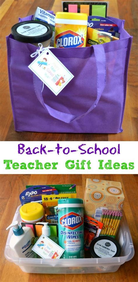 Back to School Gift Ideas for Teachers | School teacher gifts, Teacher ...