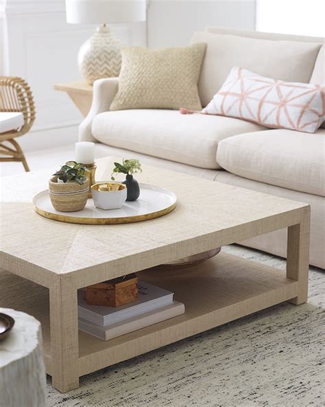Blake Square Coffee Table | 1000 | Coffee table living room modern, Decor, Home decor