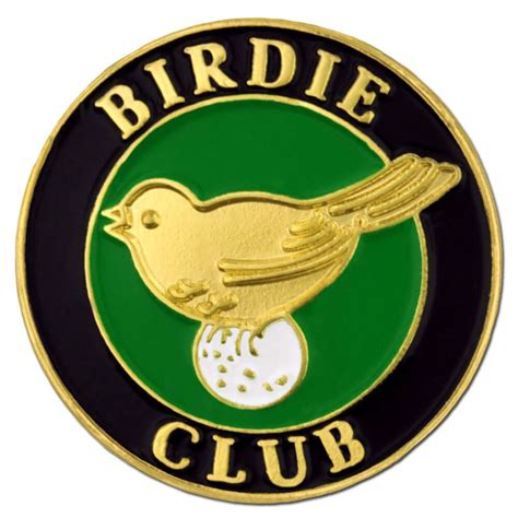 Golf - Birdie Club Pin | PinMart