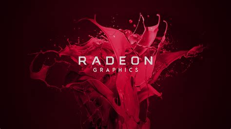 Download Red AMD Radeon Technology AMD HD Wallpaper