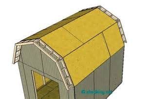 add interest to shed low overhang | Gambrel roof, Barn style shed, Shed design plans