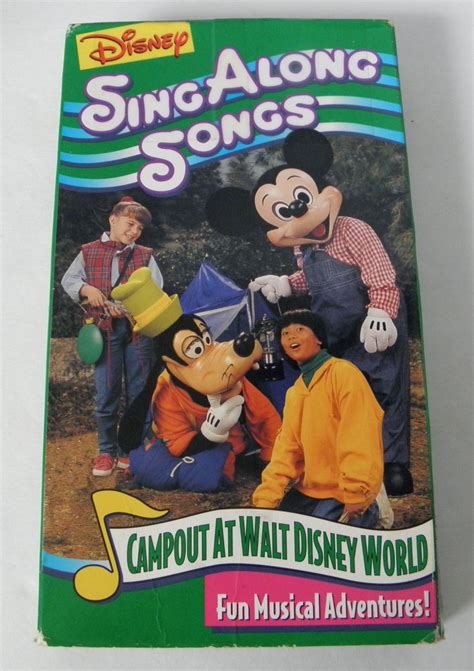 Disney Sing Along VHS