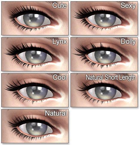 Sims 4 cc skin detail eyelashes - vsapatrol