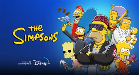 "The Simpsons" Season 33 Coming October To Disney Plus - ThrillGeek