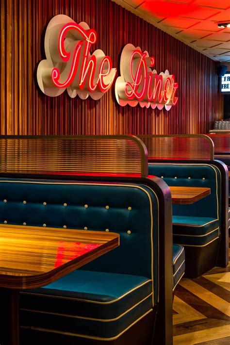 THE DINER STRAND | Dtwo design | Diner decor, Diner aesthetic, Vintage diner