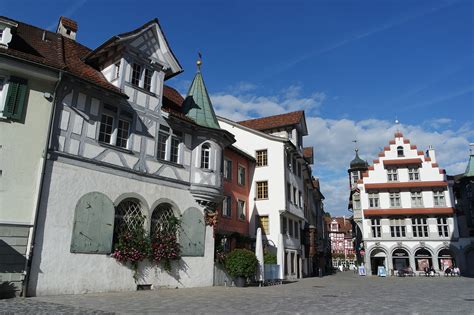 St gallen,old town,timber framed houses,historic home,town home - free image from needpix.com