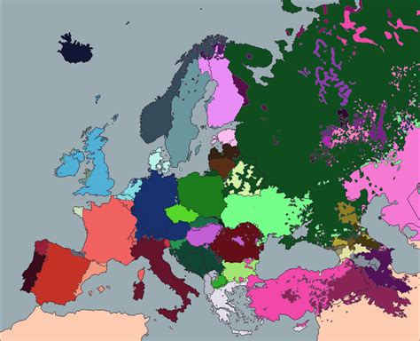 European ethnic map by Red0rangeJuice on DeviantArt