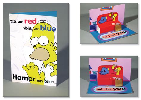 Simpsons Valentine's Day Card by kittybox on DeviantArt