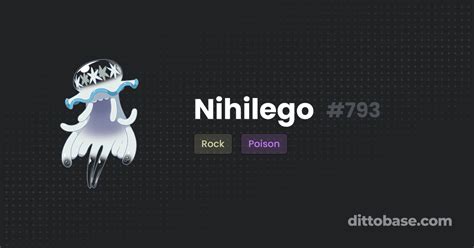 Nihilego | Dittobase Pokédex