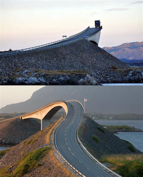 the Storseisundet Bridge in Norway : r/InfrastructurePorn