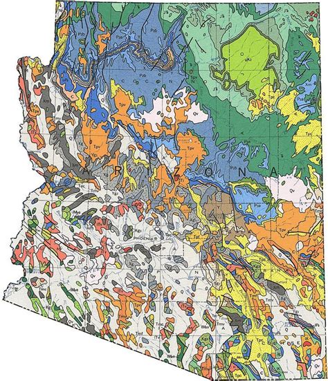 Geologic Maps of the 50 United States | Geology, Map, Cartography