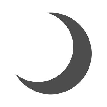 A Crescent Moon Drawing - Goimages Place