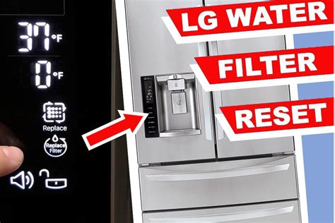 How to Reset LG Refrigerator Water Filter | Guessbest.com