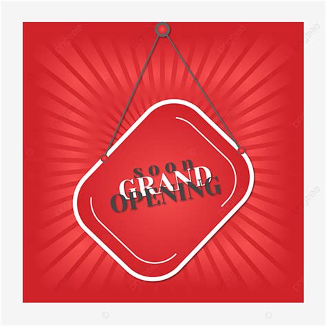 Grand Opening Banner Clipart