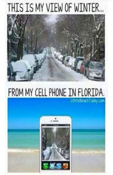 Florida Snow Meme - Captions Todays