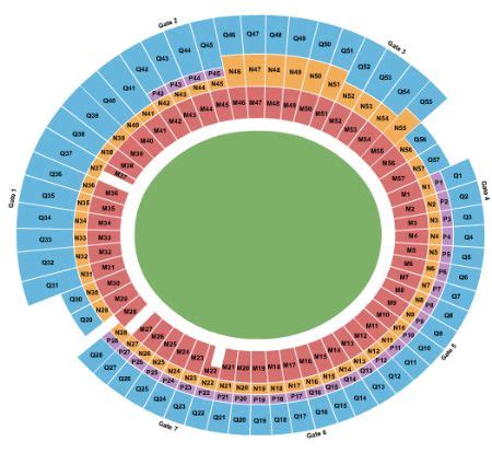 Melbourne Cricket Ground Tickets and Melbourne Cricket Ground Seating ...