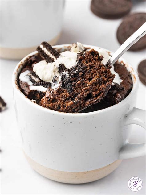 Oreo Mug Cake Recipe - Belly Full