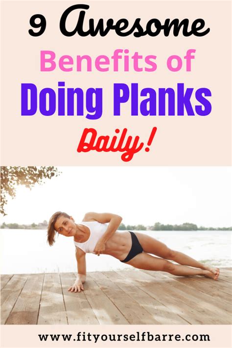 Benefits of doing planks daily! | Fit Yourself Barre