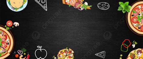 Gourmet Food Pizza Background Template, Food, Food Festival, Cuisine Background Image And ...