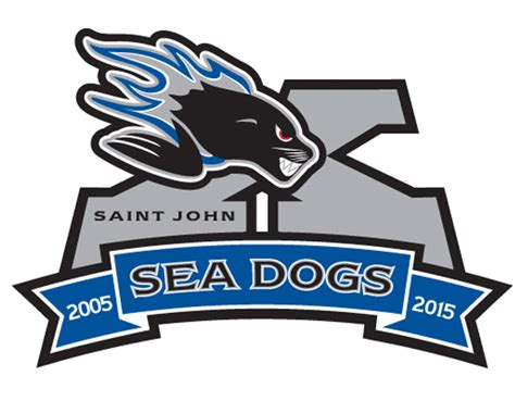 Saint John Sea Dogs 10th Anniversary Logo – SportsLogos.Net News