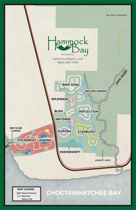 Hammock Bay Map