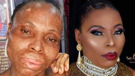 Power of Makeup! Amazing Melanin Makeup Transformations|Before & After. - YouTube