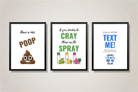 Funny Bathroom Prints - Etsy