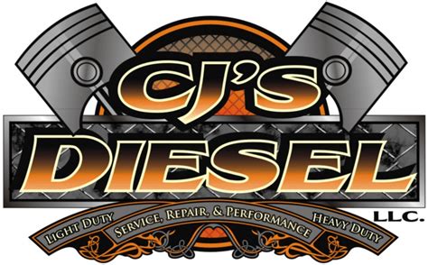 Basemenstamper: Diesel Truck Mechanic Logo