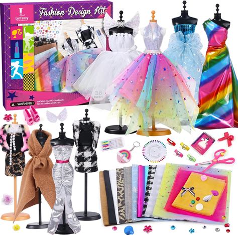 Lorfancy 500+ Fashion Designer Kits for Girls Kids Fashion Design Games ...