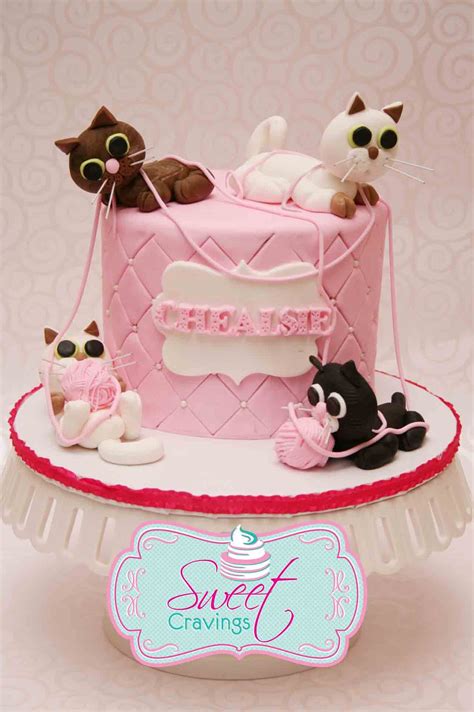 fondant cat birthday cake | Birthday cake for cat, Creative birthday cakes, Fondant cat