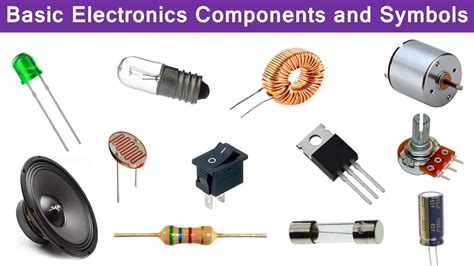 10 common electronic components and their symbols - IBE Electronics