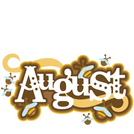 month august clipart - Clip Art Library