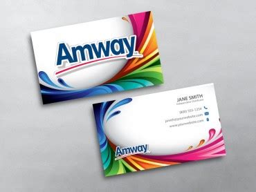 Amway Business Cards | Free Shipping